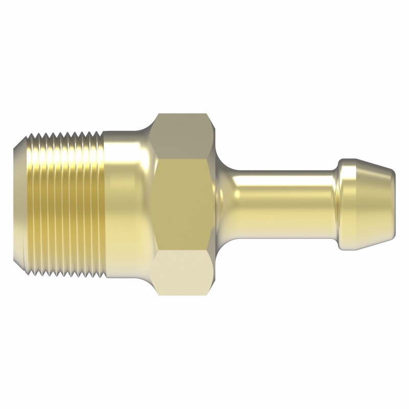 WHD (129) 05705B-102 057B5/16 HOSE BARB X 1/8 MALE NPT
