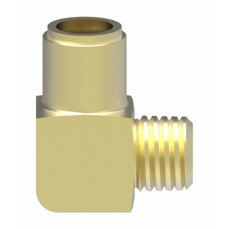 WHD (129) 1869X8X8 AIR BRAKE QC 1/2 TUBE X 1/2 MPT 90ELB