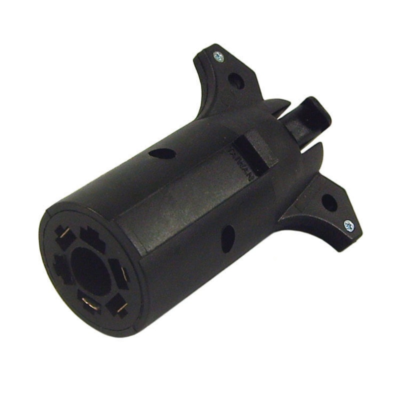 Dynaline (378) 27084 Trailer Adapter, 7-Way Blade, To 4-Way Flat
