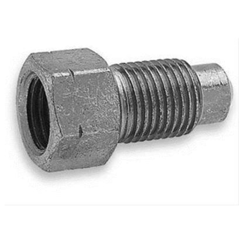 FMSI (450) 4654 3/16"(3/8"-24) Female Invert Flare x 3/16"(14mm x 1.50) Male Bubble Flare Adapter
