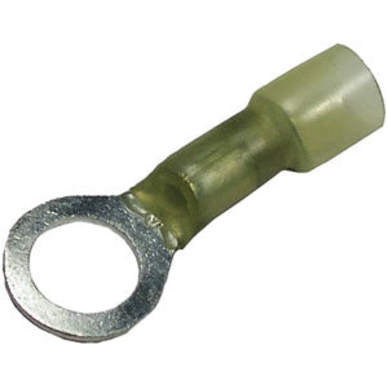Pico (931) 3709-15 25PCS 12-10GA 3/8" CRIMP-SOLDER-SEAL RING CONNECTORS - YELLOW