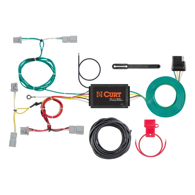 Curt (167) 56310 Custom Wiring Harness, 4-Way Flat Output, Select Mazda CX-5