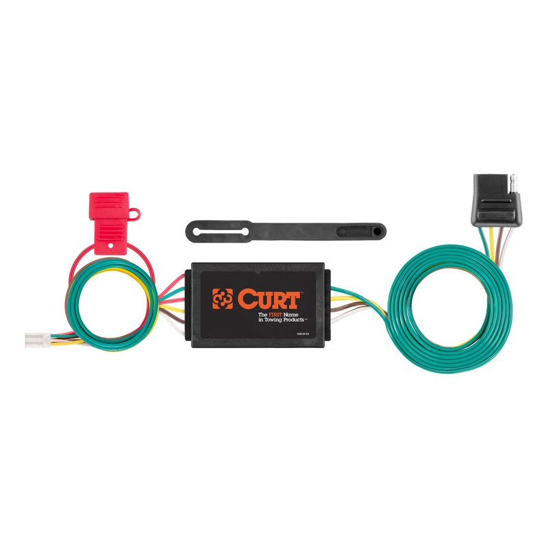 Curt (167) 56370 Custom 4-Flat, Select Honda CR-V, OEM Tow Package Required