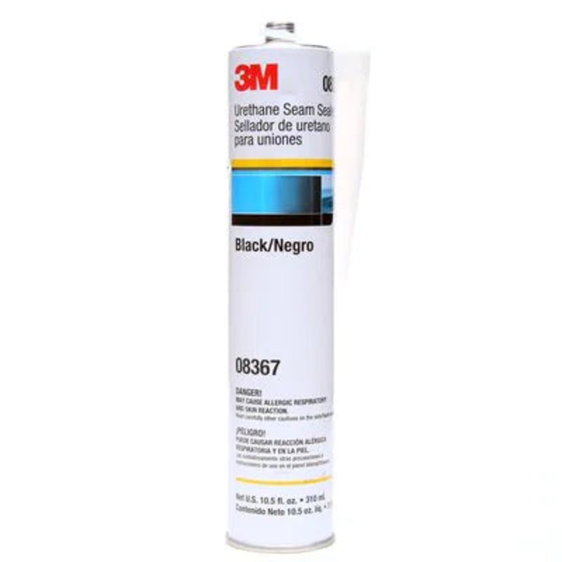 3M (815) 08367 3M Urethane Seam Sealer, 08367, black, 10.5 fl. oz. (310 ml), Colour: Black, 3M Stock No. 7000119968