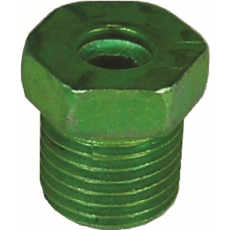 FMSI (450) 3023 3/16" x 1/2" - 20 Steel Invert Flare Tube Nut