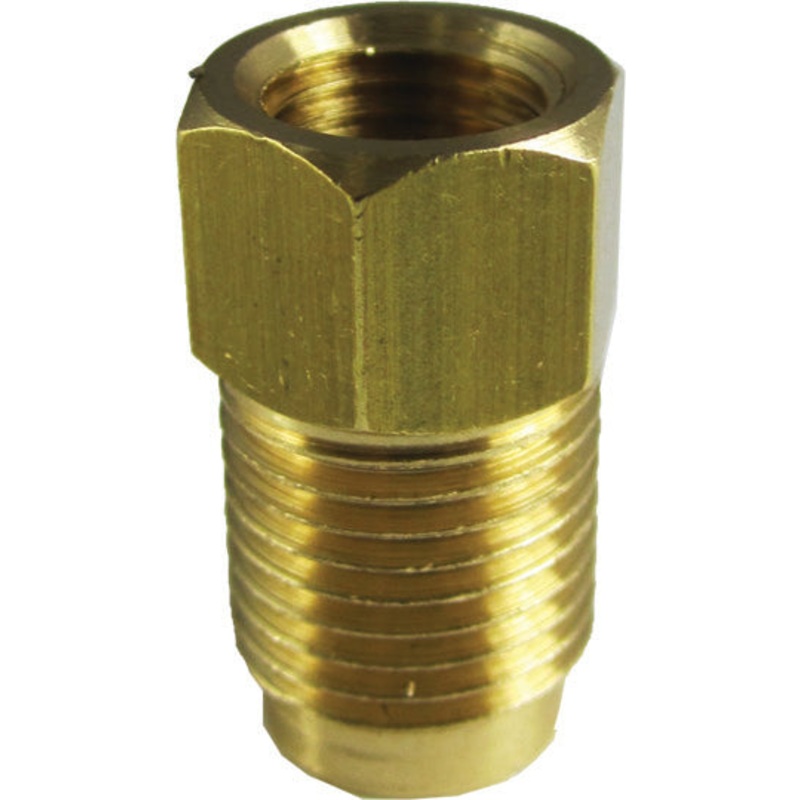 FMSI (450) 3230 3/16"(3/8"-24) Female Invert Flare x 5/16"(1/2"-20) Male Invert Flare Master Cylinder Adapter