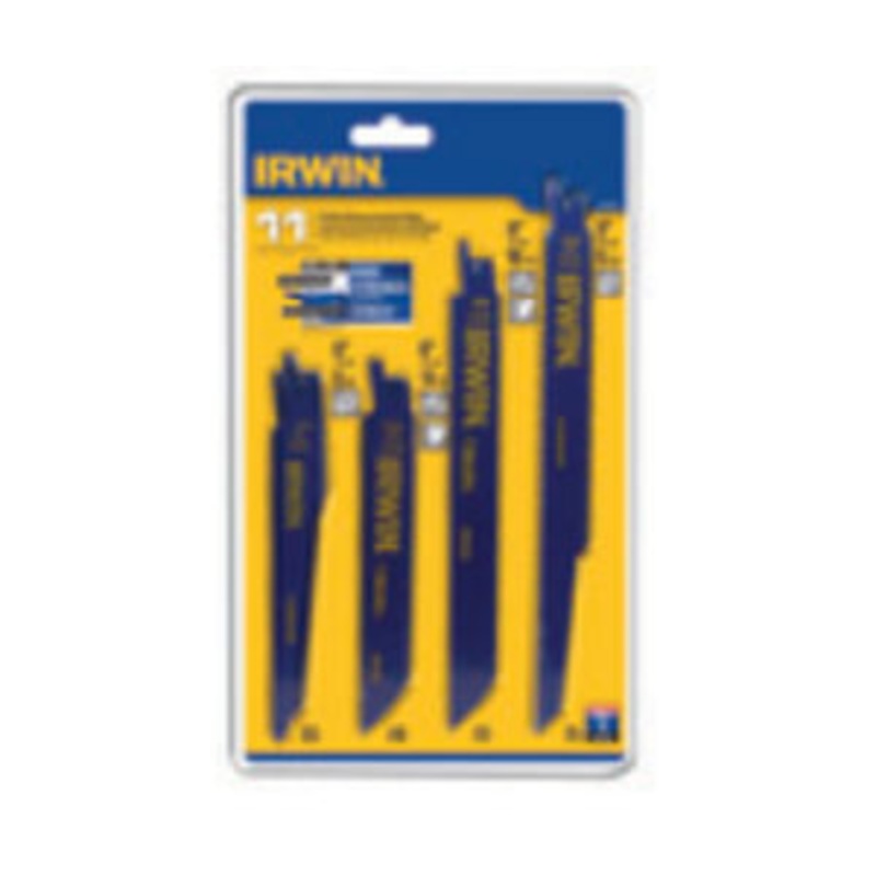Irwin (928) 4935496 IRWIN 11-Piece Reciprocating Saw Blade Set (4935496)
