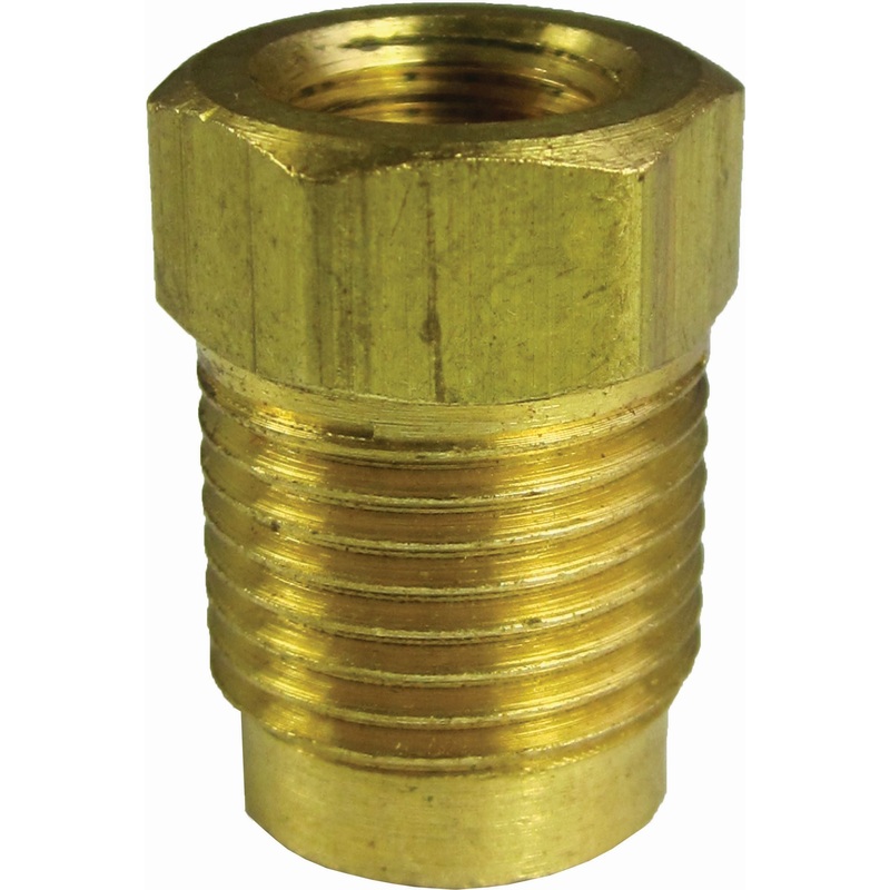 FMSI (450) 3231 3/16"(3/8"-24) Female Invert Flare x 3/16"(9/16"-20) Male Invert Flare Master Cylinder Adapter