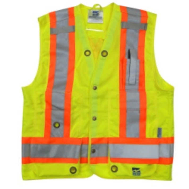 Viking (725) 6165G-XXXXL Open Road Surveyor CSA Vest Green (Size 4XL)
