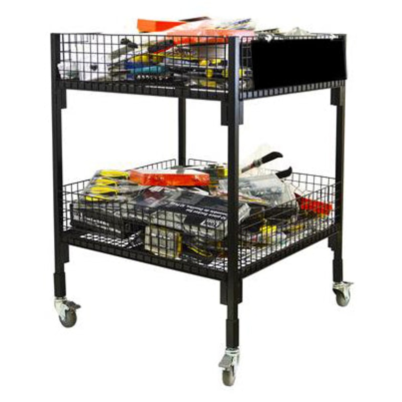 Dynaline (378) WRD-3030 30" X 30" DOUBLE WIRE RACK, Rack only - No Product