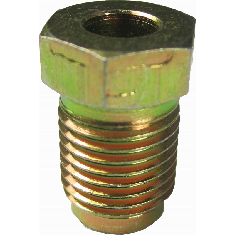 FMSI (450) 3433 1/4" x 12mm x 1.25 Steel Bubble Flare Tube Nut