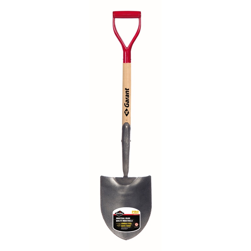 Garant (633) 81185 Shovel, rp blade, forged, ash handle 25.5", dh