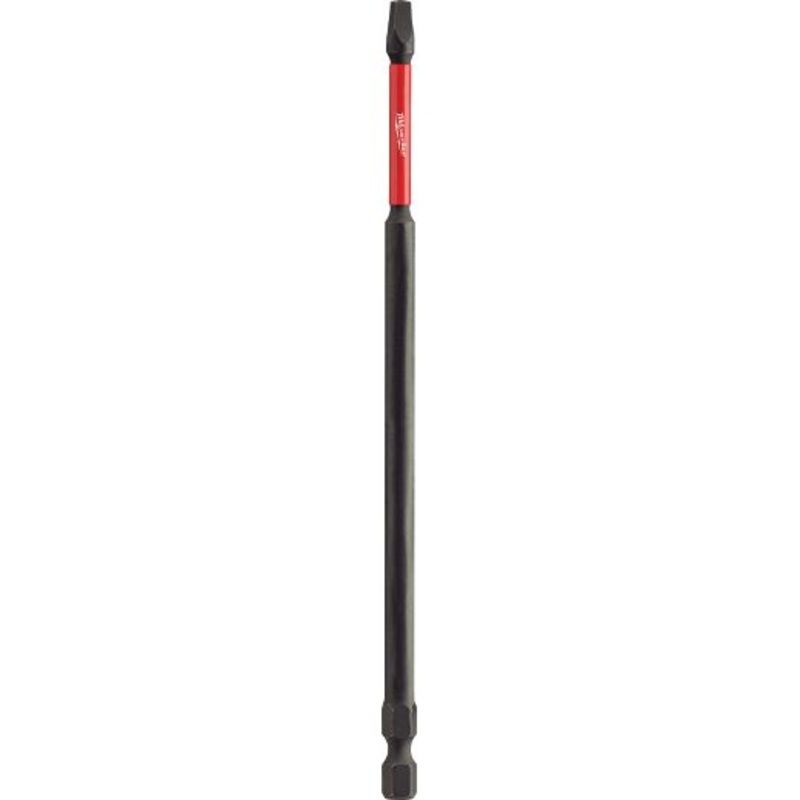 Milwaukee (366) 48-32-4216 SHOCKWAVE 6" Impact Square Recess No.3 Power Bits (10 Pk)