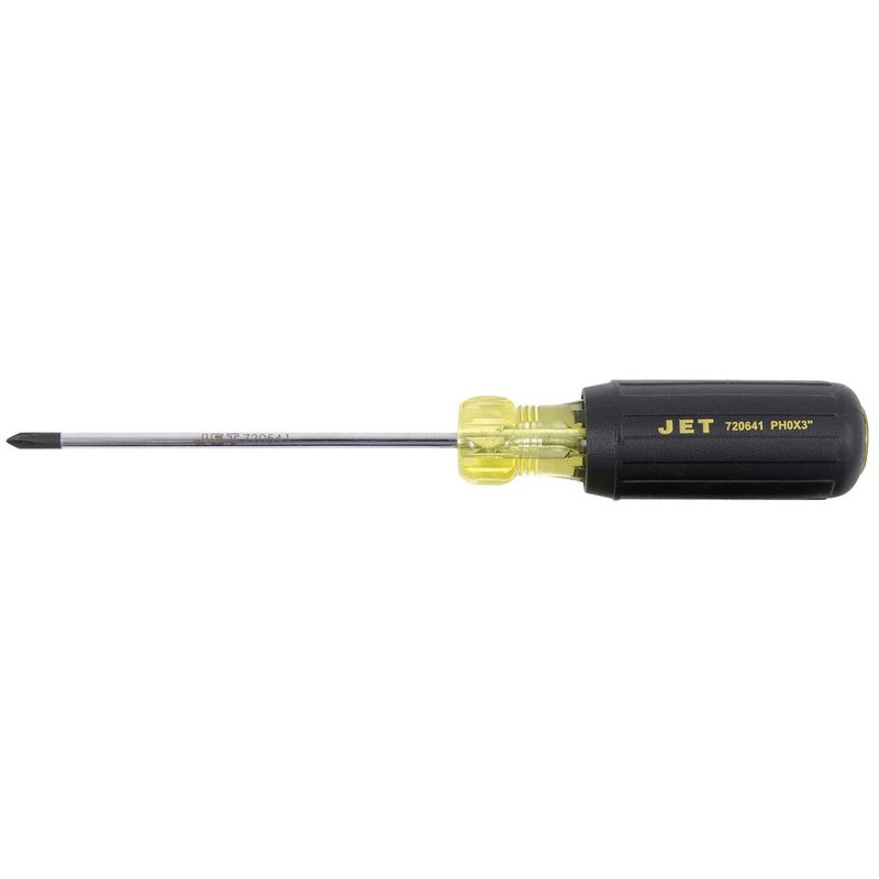 SureWerx (545) 720641 JET JKMP-0 PH No.0 X 3IN PHILLIPS MINI CUSHION GRIP SCREWDRIVER