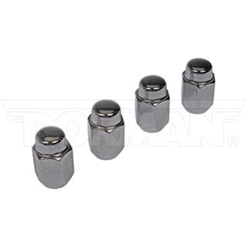 Dorman (415) 711-301 4PC CHROME WHEEL NUT, 4 pieces