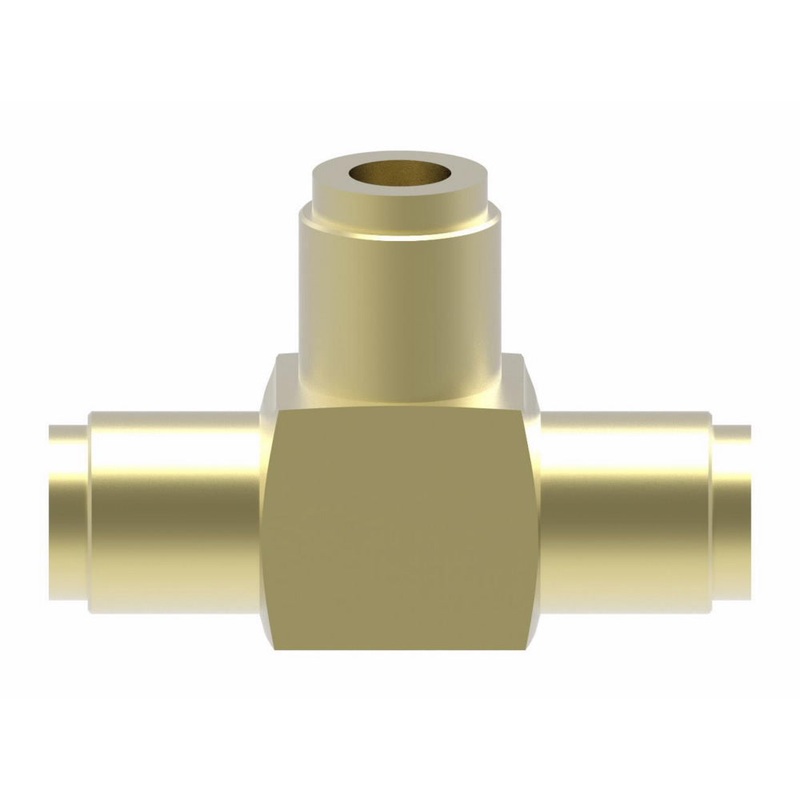 WHD (129) 1864X6 AIR BRAKE QC 3/8 TUBE UNION TEE