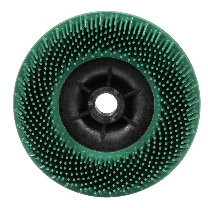 3M (815) 24241 Scotch-Brite Bristle Disc, BD-ZB, 50, 4-1/2 in x 11-5/8 in (11.43 cm x 29.53 cm), Colour: Green, 3M Stock No. 7100138173