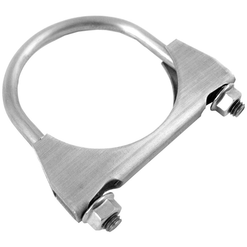 Walker (670) 32134 1 3/4" Walker Heavy Duty U Bolt Clamp w/Slotted U-Bolt Holes 11 Gauge Saddle 3/8" U-Bolt