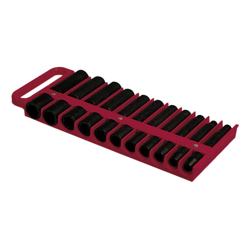 Lisle (371) 40900 Organizes 1/2" Chrome and Impact Sockets.
