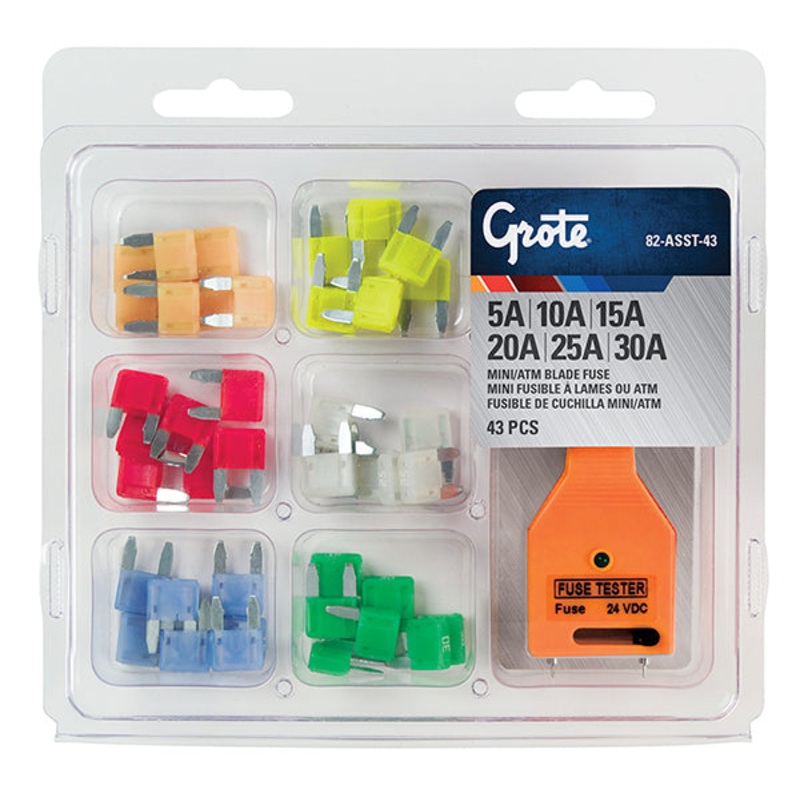 Grote (522) 82-ASST-43 Fuse & Circuit Protection Assortment kits