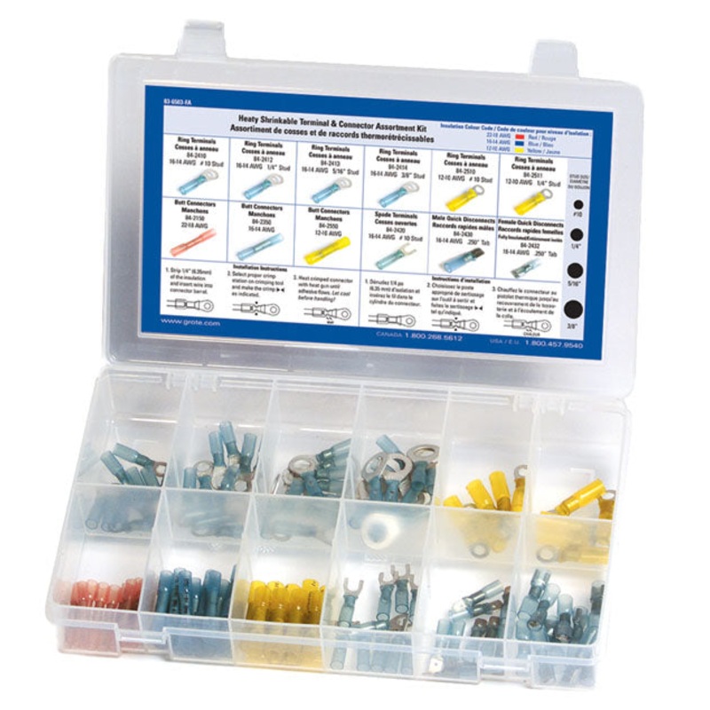 Grote (522) 83-6538 Nylon & PVC Terminal Kits