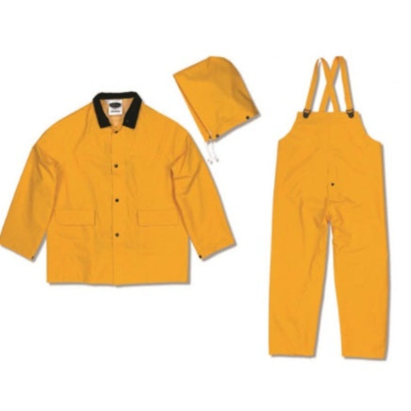 Viking (725) 35100-XXXL Open Road 0.30MM Light Industrial Rainsuit - Yellow