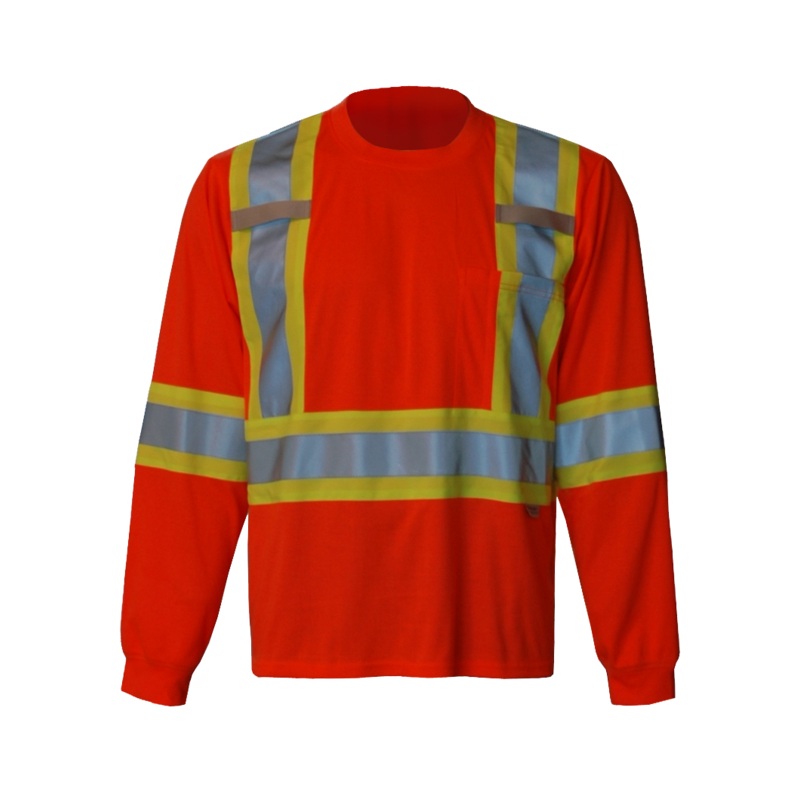 Viking (725) 6010O-S Viking Safety Long Sleeve Shirt, Poly
