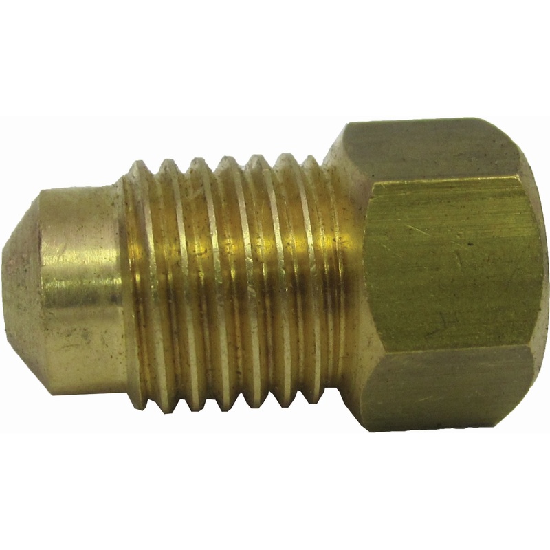 FMSI (450) 3251 3/16"(3/8"-24) Female Invert Flare x 3/16"(13mm x 1.50) Male Bubble Flare Adapter