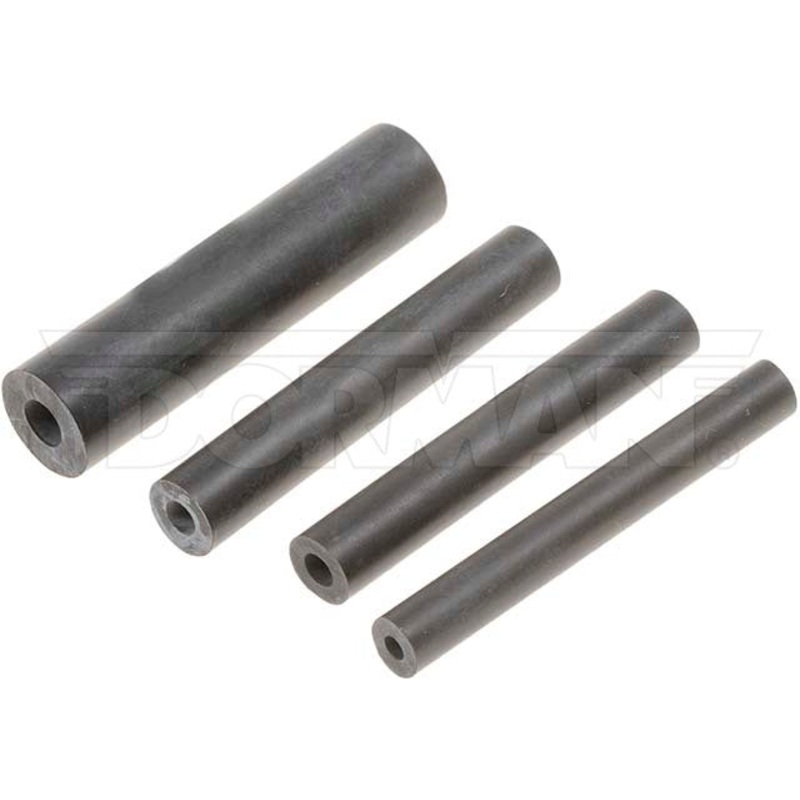 Dorman (415) 47430 Soft Black Vacuum Tubing Connector Assortment, 1/8, 5/32, 3/16, 1/4 In., 4 pieces