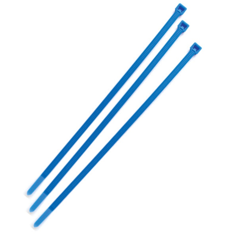Grote (522) 83-6032-3 Nylon Cable Ties Color Ties, 1000 Pack, Blue, pack of 1000