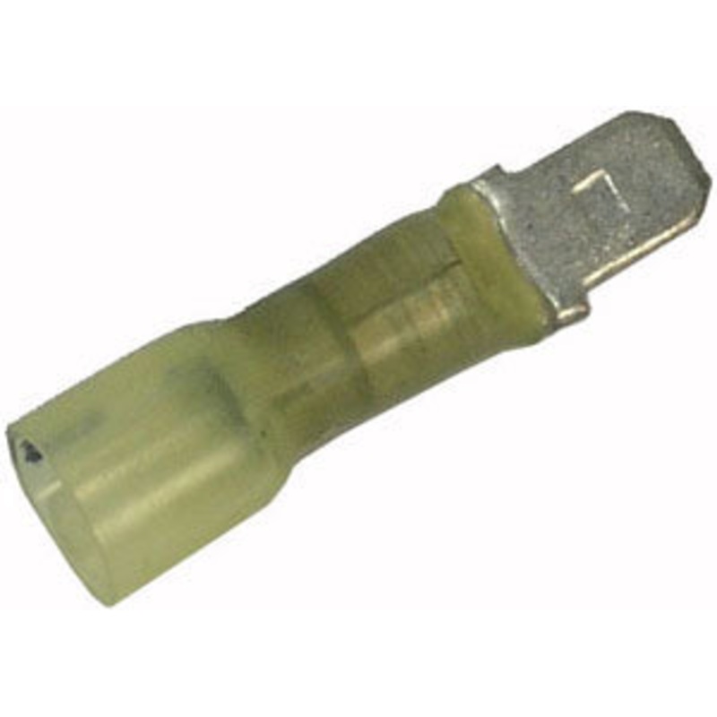 Pico (931) 3756-BP 5PCS 12-10GA MALE CRIMP-SOLDER-SEAL QUICK CONNECTORS - YELLOW