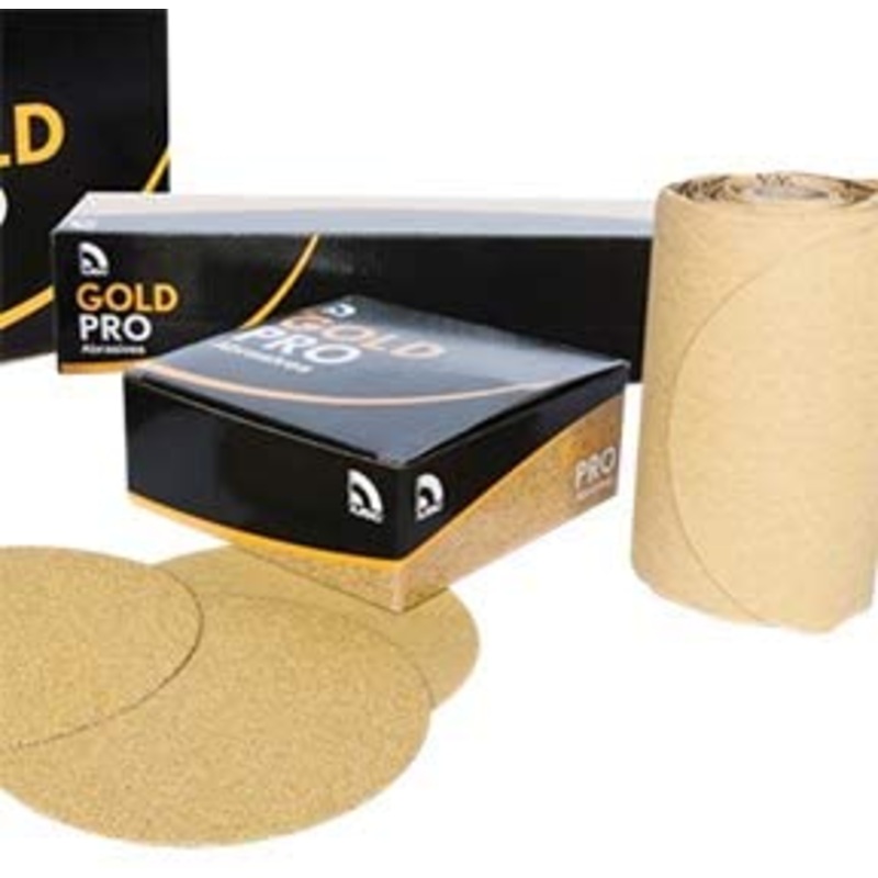 USC (133) 087110 2-3/4"x25 yds. psa 180 grit gold roll