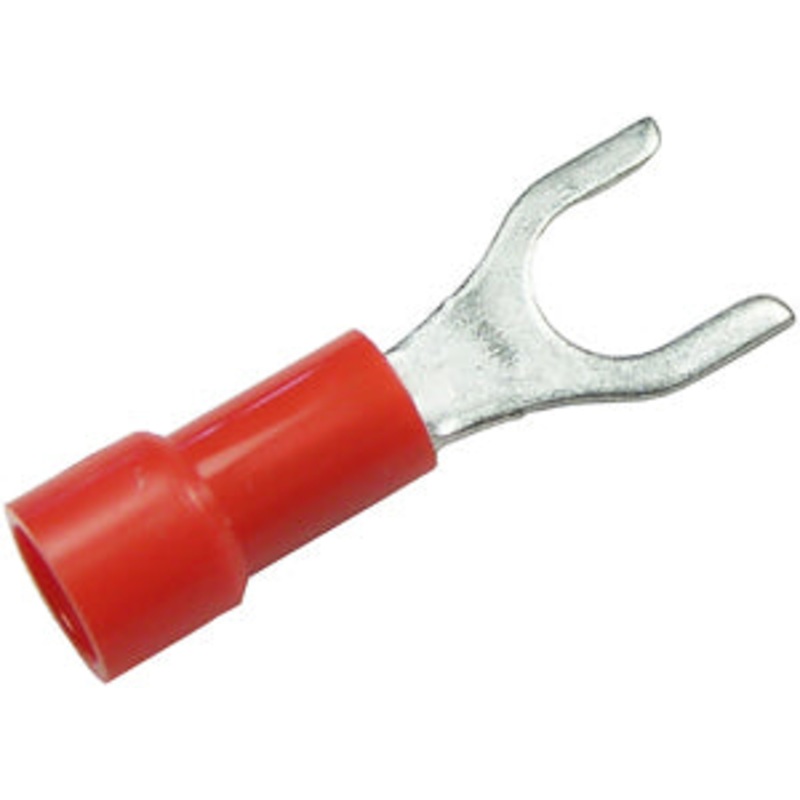 Pico (931) 1725-CS 100PCS 22-18GA No.10 SPADE CONNECTORS - RED