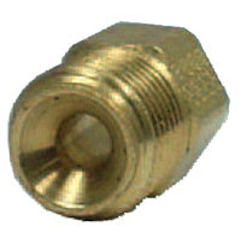 FMSI (450) 3418 5/16"(1/2"-20) Female Invert Flare x 3/8"(5/8"-18) Male Invert Flare Master Cylinder & Transmission Adapter