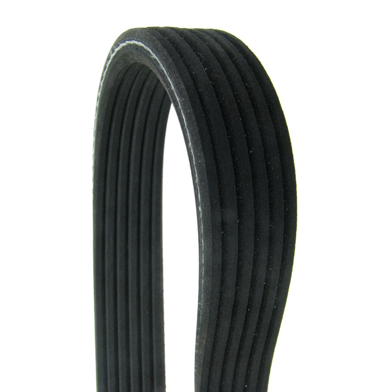 Continental (500) D4060808 Dual-Sided Multi-V Belt, 80.80" Effective Length, 0.83" Top Width, 6 Ribs