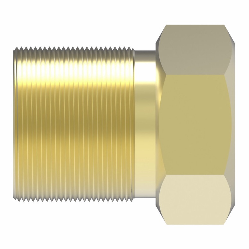 WHD (129) 105X6 INV FLARE 3/8 TUBE NUT (STEEL)