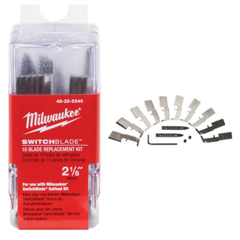 Milwaukee (366) 48-25-5325 1-1/2" 10 Blade Replacement Kit