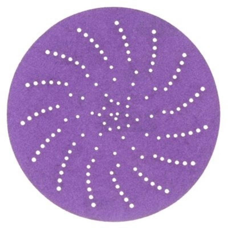 3M (815) 31471 3M Cubitron II Hookit Clean Sanding Abrasive Disc, 737U, 31471, 220+, 5 in (12.7 cm), 3M Stock No. 7100155365
