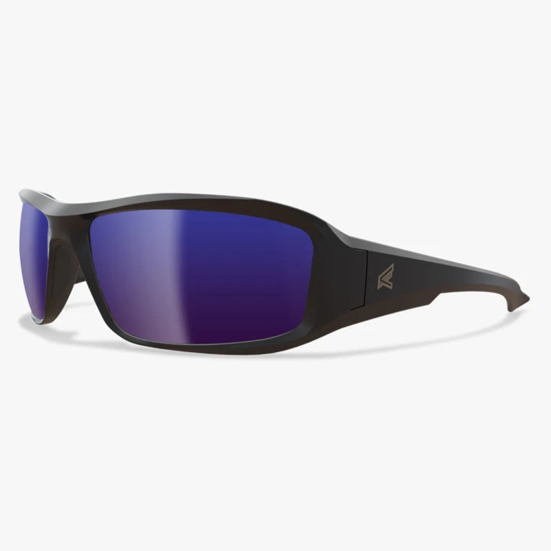 Edge (137) XB138 Edge Brazeau Safety Glasses - Blue Mirror Lens