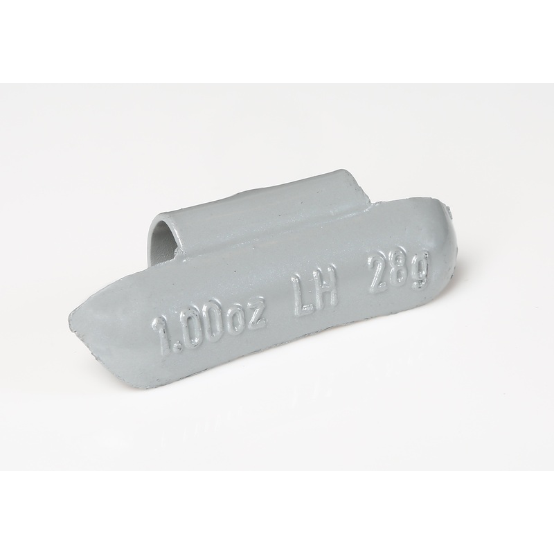 Plombco (750) LHS-2.00 2.00 oz LH style coated lead clip-on weight, Box of 25