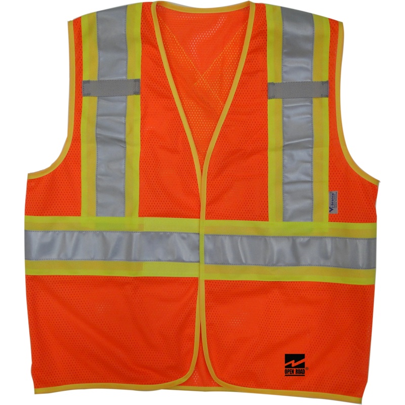 Viking (725) 6110O-2XL/3XL Open Road BTE Safety Vest