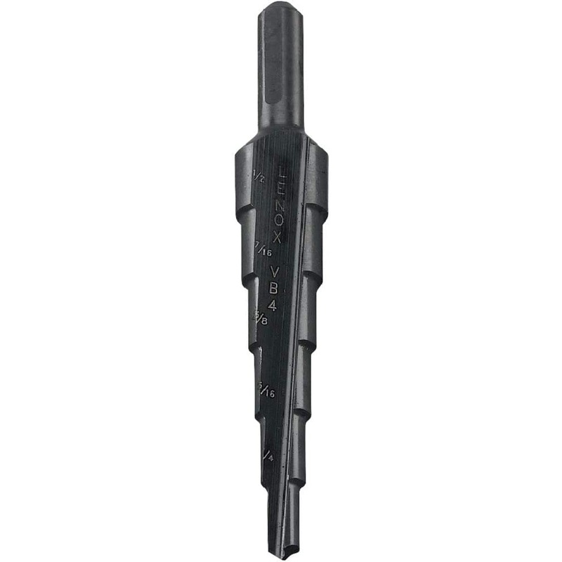 Lenox (135) 30884VB4 Lenox Vari-Bit VB4 Step Drill Bits, 3/16-inch to 1/2-inch (30884VB4)
