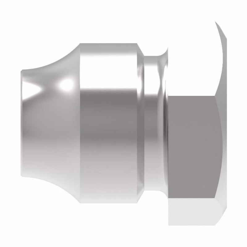 WHD (129) 6100X2 BRASS THREADED SLEEVE 1/8 NUT