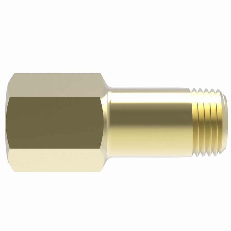 WHD (129) 68X2 BRASS COMP 1/8 TUBE X 1/8 MALE NPT