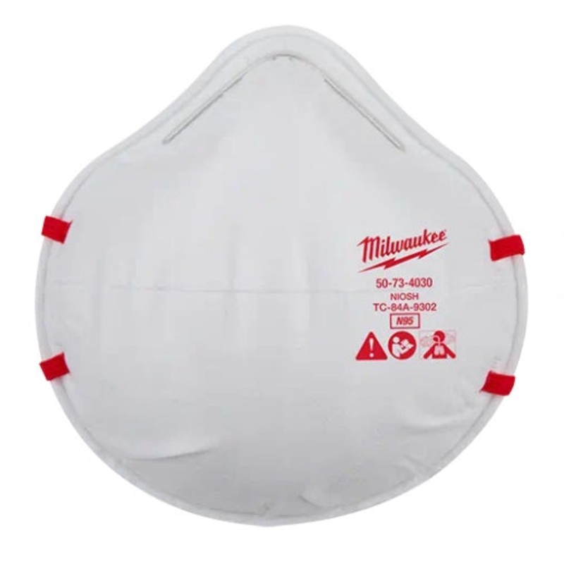 Milwaukee (366) 48-73-4032 N95 MULTI PURPOSE RESPIRATOR - 3 PACK