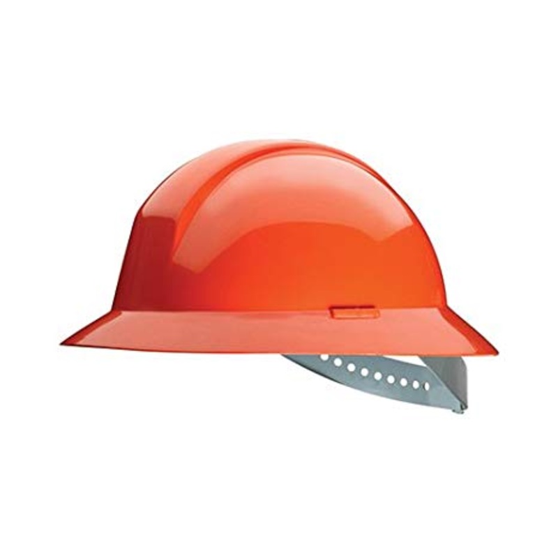 North Safety (399) A49030000 SAFETY HAT W BRIM ORANGE