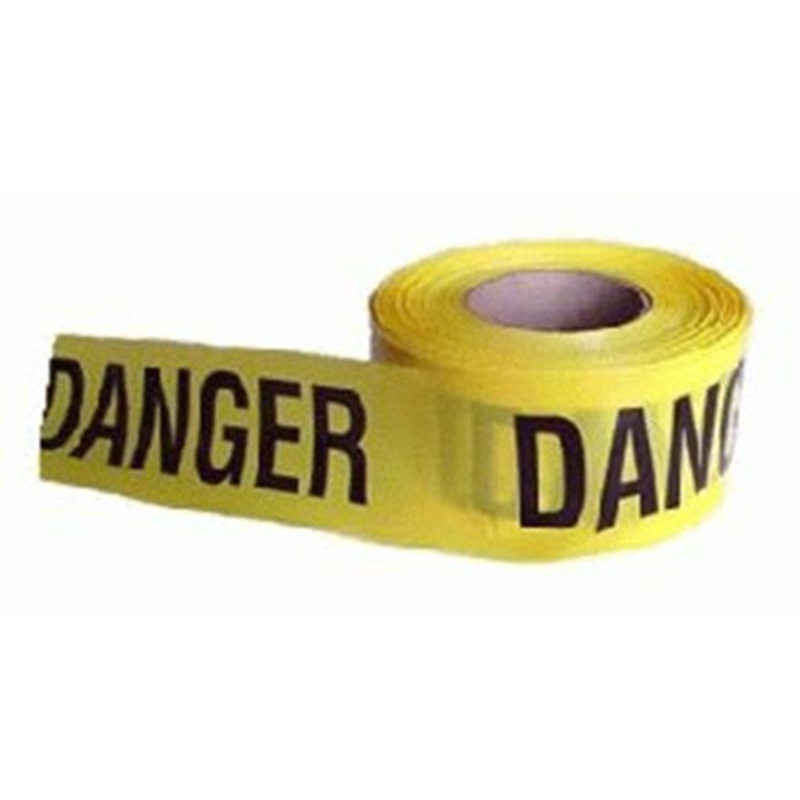 North Safety (399) CT3YE7 TAPE YLW DANGER