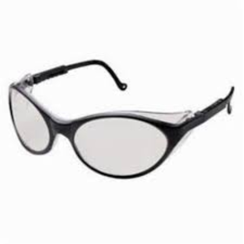 North Safety (399) S1600X Honeywell Uvex Bandit Black Safety Glasses With Clear Anti-Fog Lens
