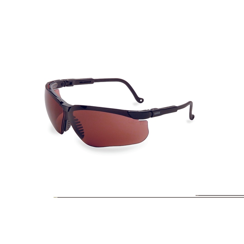 North Safety (399) S3205X Uvex S3205X Genesis Safety Eyewear, Black Frame, SCT-Grey UV Extreme Anti-Fog Lens