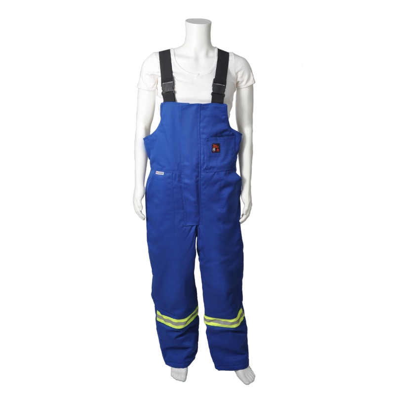 Viking (725) 5157912003XL Viking Firewall FR Striped Insulated Overalls - 9 oz. Westex